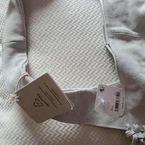 Free People Riley Fringe Bag/Neutral Plaster - Picture 7 of 16